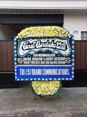 Papan Bunga Duka di Kawor